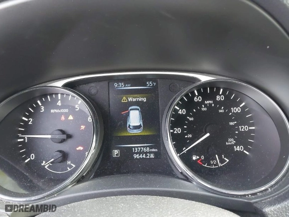 2015 Nissan Rogue SV with VIN 5N1AT2MV7FC883921, listed as a IAAI auction lot 41834687 with 137,768 mi miles. Bid and sale history available at carsss.com. Image 7.