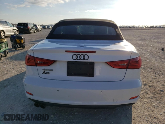 2015 Audi A3 1.8T Premium with VIN WAU6CLFF6F1109836, listed as a Copart auction lot 46238945 with 87,442 mi miles and Clean Title. Bid and sale history available at carsss.com. Image 6.