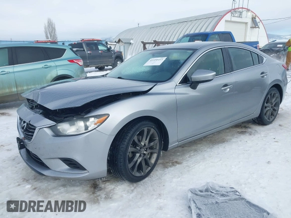 2014 Mazda Mazda6 i Touring with VIN JM1GJ1V62E1134427, listed as a IAAI auction lot 41550411 with 112,804 mi miles. Bid and sale history available at carsss.com. Image 17.