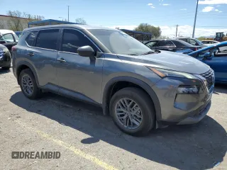 2022 Nissan Rogue S with VIN 5N1BT3AA3NC709144, listed as a Copart auction lot 56034605 with 56,104 mi miles and Salvage title. Bid and sale history available at DreamBid. Image 4.
