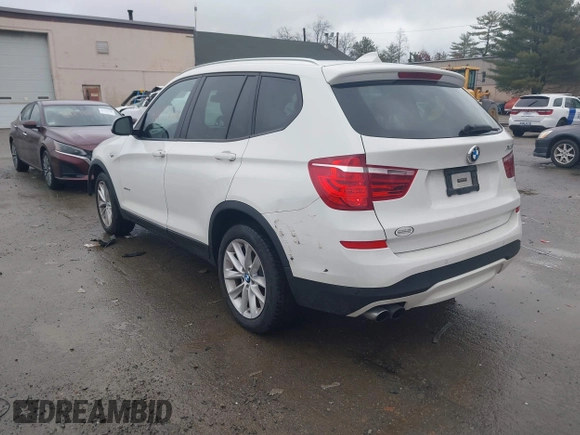 2016 BMW X3 xDrive28i with VIN 5UXWX9C51G0D72718, listed as a IAAI auction lot 41198262 with 117,841 mi miles and . Bid and sale history available at DreamBid. Image 3.