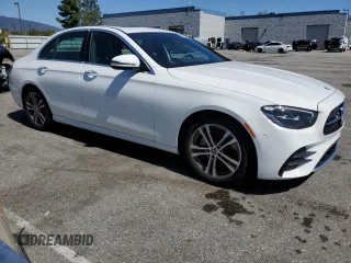 2021 Mercedes-Benz E-Class E 350 with VIN W1KZF8DB9MA897177, listed as a Copart auction lot 48916825 with 34,865 mi miles and Salvage Title. Bid and sale history available at carsss.com. Image 4.