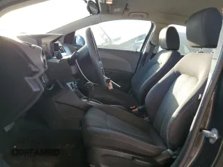 2015 Chevrolet Sonic LT with VIN 1G1JC5SG7F4132086, listed as a Copart auction lot 63196045 with 67,846 mi miles and Salvage title. Bid and sale history available at DreamBid. Image 7.