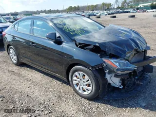2020 Hyundai Elantra SE with VIN 5NPD74LF3LH501105, listed as a IAAI auction lot 41860773 with 89,545 mi miles. Bid and sale history available at carsss.com. Image 1.