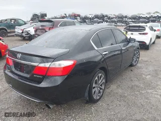 2015 Honda Accord Sedan Sport with VIN 1HGCR2F54FA239170, listed as a IAAI auction lot 41733576 with 111,621 mi miles. Bid and sale history available at carsss.com. Image 4.