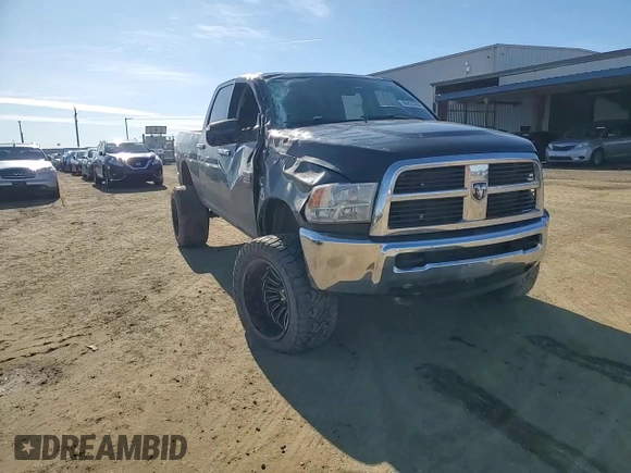 2012 Ram 2500 Big Horn with VIN 3C6UD5DL1CG283491, listed as a Copart auction lot 86823304 with 0 mi miles and Salvage Title. Bid and sale history available at carsss.com. Image 10.