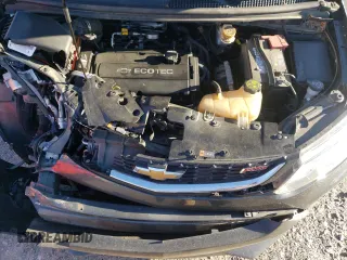 2017 Chevrolet Sonic LT with VIN 1G1JD6SH3H4140295, listed as a Copart auction lot 88450865 with 124,117 mi miles and Salvage Title. Bid and sale history available at carsss.com. Image 12.