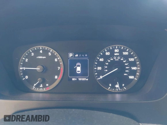 2017 Hyundai Sonata SE with VIN 5NPE24AFXHH585226, listed as a IAAI auction lot 42144165 with 191,037 mi miles and . Bid and sale history available at DreamBid. Image 7.