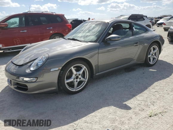 2007 Porsche 911 Carrera with VIN WP0AA29957S710704, listed as a Copart auction lot 77430324 with 0 mi miles and Non Repairable. Bid and sale history available at carsss.com. Image 1.