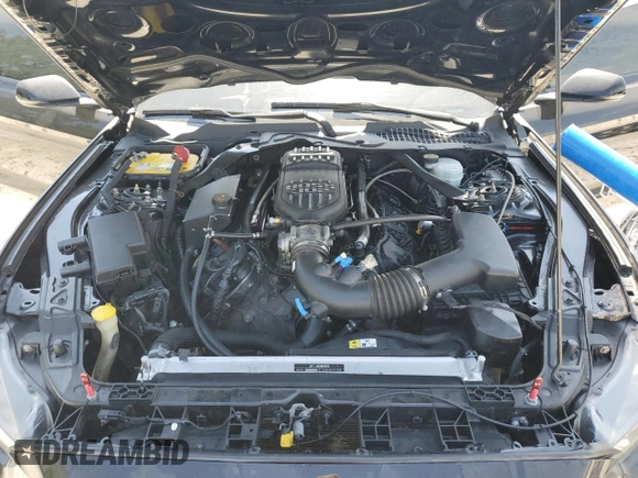 2015 Ford Mustang GT with VIN 1FA6P8CF2F5301424, listed as a Copart auction lot 57391475 with 77,938 mi miles and Salvage title. Bid and sale history available at DreamBid. Image 11.