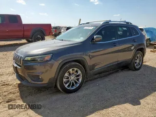 2020 Jeep Cherokee Latitude Plus with VIN 1C4PJLLB4LD557114, listed as a Copart auction lot 61626615 with 49,069 mi miles and Clean title. Bid and sale history available at DreamBid. Image 1.