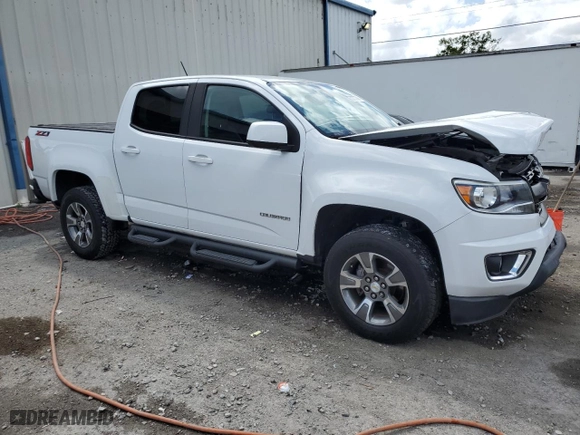 2018 Chevrolet Colorado 2WD Z71 with VIN 1GCGSDEN8J1206666, listed as a Copart auction lot 52737565 with 60,309 mi miles and Salvage Title. Bid and sale history available at carsss.com. Image 4.