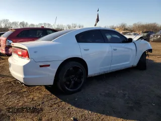 2012 Dodge Charger Police with VIN 2C3CDXAG7CH305585, listed as a Copart auction lot 39346493 with 99,917 mi miles and Salvage Title. Bid and sale history available at carsss.com. Image 3.