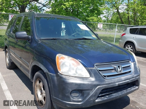 2006 Honda CR-V LX with VIN JHLRD785X6C030024, listed as a IAAI auction lot 42210266 with 108,010 mi miles and . Bid and sale history available at carsss.com. Image 1.