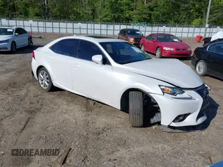 2016 Lexus IS 200t with VIN JTHBA1D21G5008661, listed as a IAAI auction lot 42017545 with 102,175 mi miles and . Bid and sale history available at DreamBid. Image 1.