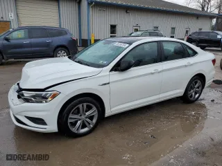 2019 Volkswagen Jetta S with VIN 3VWC57BU1KM098606, listed as a Copart auction lot 86395754 with 48,860 mi miles and Salvage Title. Bid and sale history available at carsss.com. Image 1.