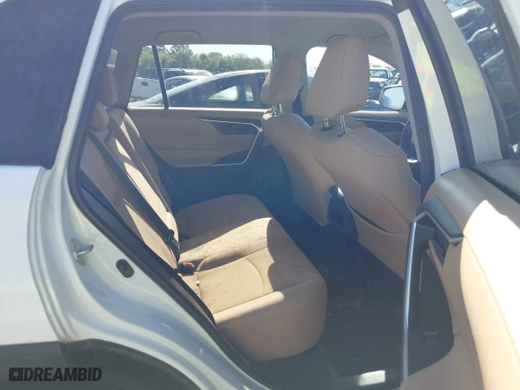2021 Toyota RAV4 LE with VIN 2T3H1RFV0MW115299, listed as a IAAI auction lot 42030049 with 38,446 mi miles. Bid and sale history available at carsss.com. Image 8.