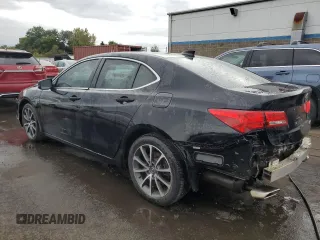 2018 Acura TLX with VIN 19UUB3F36JA002833, listed as a Copart auction lot 72416064 with 260,868 mi miles and Salvage Title. Bid and sale history available at carsss.com. Image 2.