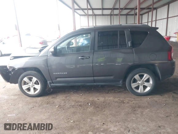 2016 Jeep Compass Latitude with VIN 1C4NJCEA2GD599833, listed as a IAAI auction lot 41507729 with 107,187 mi miles. Bid and sale history available at carsss.com. Image 15.