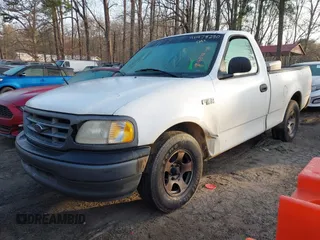 2002 Ford F-150 XL with VIN 1FTRF172X2NB18372, listed as a IAAI auction lot 41478280 with 240,736 mi miles. Bid and sale history available at carsss.com. Image 2.