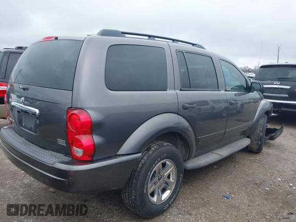 2004 Dodge Durango SLT z VIN 1D4HB48D14F224721, wystawiony jako IAAI lot #41568451 z przebiegiem 191 006 mil mil oraz . Historia ofert i sprzedaży dostępna na DreamBid. Obrazek 4.