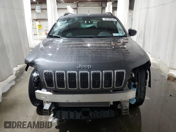 2022 Jeep Cherokee Latitude Lux with VIN 1C4PJMMX0ND537493, listed as a Copart auction lot 46104645 with 37,100 mi miles and Salvage title. Bid and sale history available at DreamBid. Image 5.