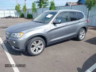 2014 BMW X3 xDrive35i z VIN 5UXWX7C57E0E77619, wystawiony jako IAAI lot #42505109 z przebiegiem 155 472 mil mil oraz . Historia ofert i sprzedaży dostępna na DreamBid. Obrazek 2.