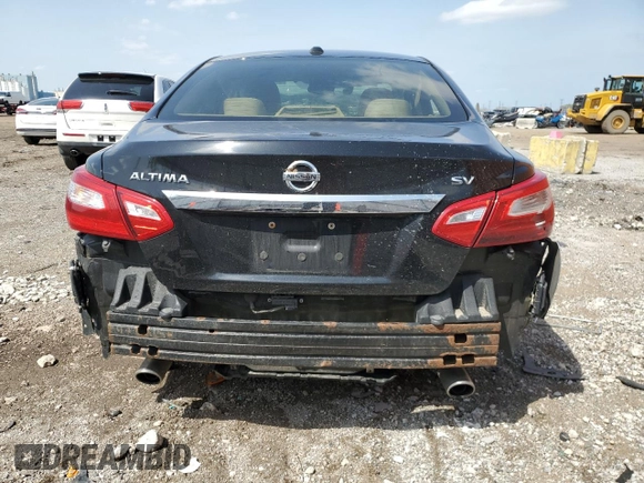 2017 Nissan Altima SR with VIN 1N4AL3AP7HC201418, listed as a Copart auction lot 54689335 with Not provided miles and Salvage title. Bid and sale history available at DreamBid. Image 6.