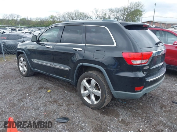 2012 Jeep Grand Cherokee Overland with VIN 1C4RJECT3CC281835, listed as a IAAI auction lot 41994148 with 145,741 mi miles. Bid and sale history available at carsss.com. Image 3.