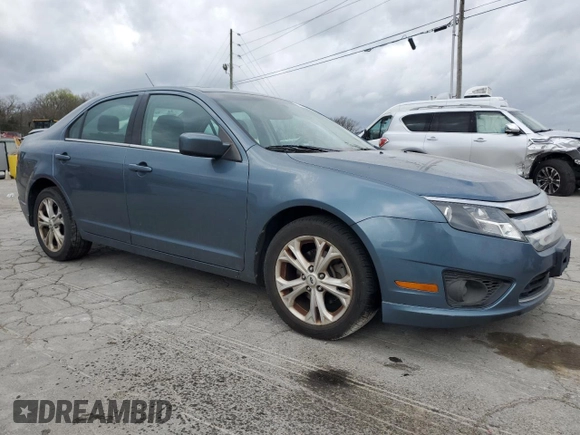 2012 Ford Fusion SE with VIN 3FAHP0HA1CR398163, listed as a Copart auction lot 51628895 with 79,888 mi miles and Clean Title. Bid and sale history available at carsss.com. Image 4.