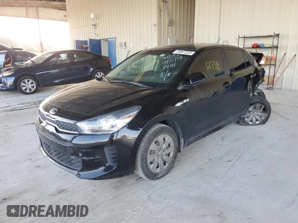 2020 Kia Rio LX with VIN 3KPA24AD8LE328401, listed as a Copart auction lot 73467223 with 61,338 mi miles and Salvage Title. Bid and sale history available at DreamBid. Image 1.