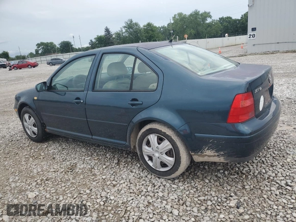 2002 Volkswagen Jetta with VIN 3VWRB69M82M035540, listed as a Copart auction lot 63227755 with 165,655 mi miles and Clean title. Bid and sale history available at DreamBid. Image 2.