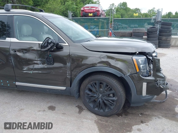 2020 Kia Telluride SX with VIN 5XYP5DHC8LG079664, listed as a IAAI auction lot 42222352 with 98,348 mi miles and . Bid and sale history available at DreamBid. Image 21.