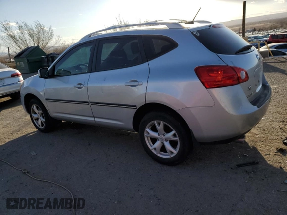2008 Nissan Rogue SL with VIN JN8AS58V58W128775, listed as a Copart auction lot 47317165 with 88,872 mi miles and Salvage Title. Bid and sale history available at DreamBid. Image 2.