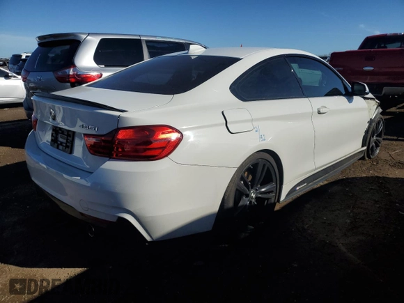 2016 BMW 4 Series 435i z VIN WBA3R1C53GK529017, wystawiony jako Copart lot #79483894 z przebiegiem 91 307 mil mil oraz Szkoda całkowita • Salvage title. Historia ofert i sprzedaży dostępna na DreamBid. Obrazek 3.