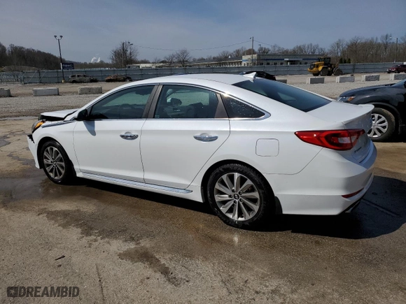 2016 Hyundai Sonata 2.4L Sport with VIN 5NPE34AF7GH267575, listed as a Copart auction lot 51304635 with 134,842 mi miles and Salvage Title. Bid and sale history available at carsss.com. Image 2.