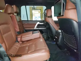 2017 Toyota Land Cruiser z VIN JTMCY7AJ0H4052142, wystawiony jako Copart lot #47658165 z przebiegiem 185 313 mil mil oraz Czysty tytuł • Clean title. Historia ofert i sprzedaży dostępna na DreamBid. Obrazek 11.