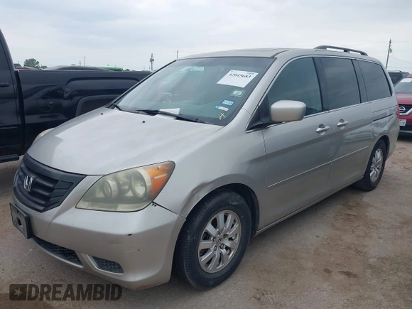 2008 Honda Odyssey EX-L with VIN 5FNRL38648B094938, listed as a IAAI auction lot 42045683 with 216,405 mi miles. Bid and sale history available at carsss.com. Image 2.