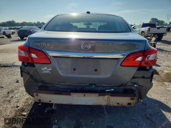 2017 Nissan Sentra S with VIN 3N1AB7AP4HY374621, listed as a Copart auction lot 64653465 with 164,595 mi miles and Clean title. Bid and sale history available at DreamBid. Image 6.
