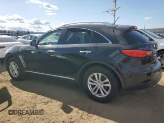 2015 Infiniti QX70 z VIN JN8CS1MW3FM483727, wystawiony jako Copart lot #55783285 z przebiegiem Nie podano mil oraz Czysty tytuł • Clean title. Historia ofert i sprzedaży dostępna na DreamBid. Obrazek 2.