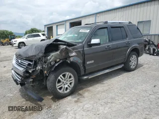 2007 Ford Explorer Limited with VIN 1FMEU75E97UB46001, listed as a Copart auction lot 63240335 with 165,961 mi miles and Salvage title. Bid and sale history available at DreamBid. Image 1.