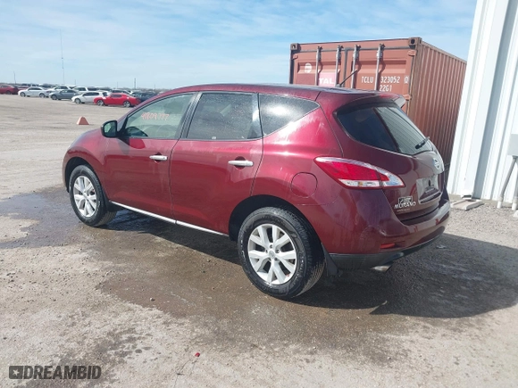 2011 Nissan Murano SV with VIN JN8AZ1MW4BW150292, listed as a IAAI auction lot 41809777 with 198,717 mi miles. Bid and sale history available at carsss.com. Image 3.