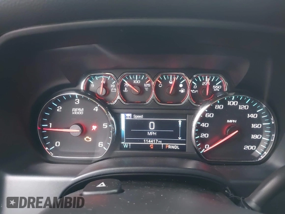 2017 Chevrolet Silverado 1500 LT with VIN 1GCUKREC1HF135337, listed as a IAAI auction lot 41267713 with 114,417 mi miles and . Bid and sale history available at DreamBid. Image 7.