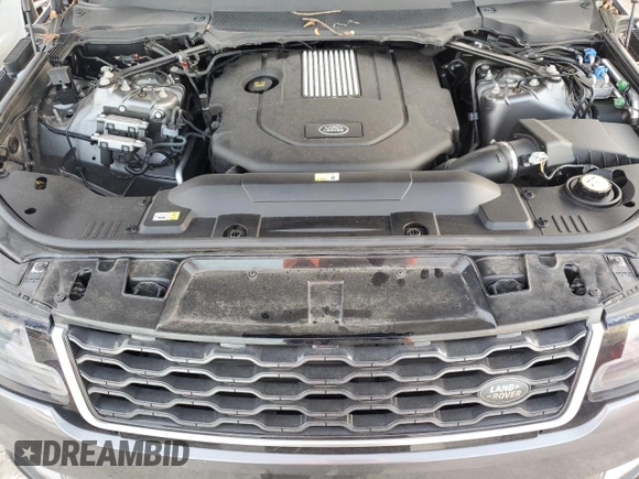 2019 Land Rover Range Rover Sport HSE with VIN SALWR2RK4KA821799, listed as a Copart auction lot 74125824 with 0 mi miles and Salvage Title. Bid and sale history available at carsss.com. Image 12.