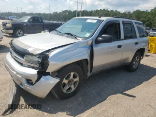 2005 Chevrolet TrailBlazer LS with VIN 1GNDS13S452162960, listed as a Copart auction lot 67789014 with 147,651 mi miles and Salvage Title. Bid and sale history available at DreamBid. Image 1.
