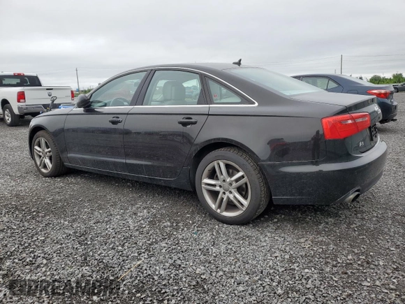 2013 Audi A6 with VIN WAUHFCFC1DN036175, listed as a Copart auction lot 61221015 with 135,750 mi miles and Clean title. Bid and sale history available at DreamBid. Image 2.