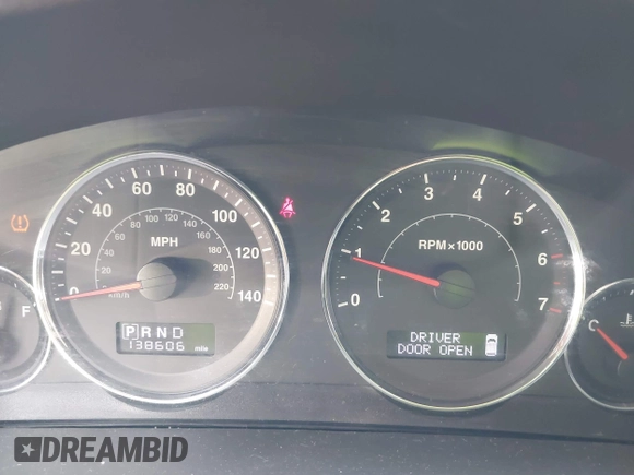 2008 Jeep Grand Cherokee Laredo с VIN 1J8GR48KX8C177062, выставлен на аукционе IAAI как лот 42424767 с пробегом 138 606 миль миль и . История ставок и продаж доступна на DreamBid. Изображение 7.