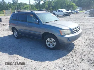 2003 Toyota Highlander z VIN JTEGD21A830066009, wystawiony jako IAAI lot #42543516 z przebiegiem 264 635 mil mil oraz . Historia ofert i sprzedaży dostępna na DreamBid. Obrazek 1.