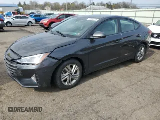 2020 Hyundai Elantra SEL with VIN 5NPD84LF2LH566654, listed as a Copart auction lot 53150195 with 113,031 mi miles and Clean Title. Bid and sale history available at carsss.com. Image 1.