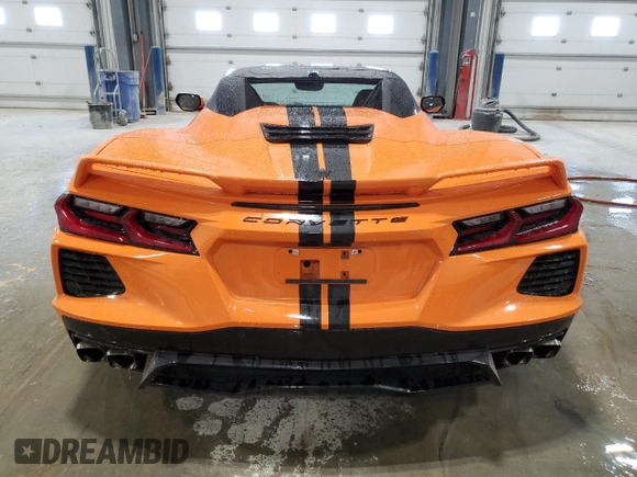 2022 Chevrolet Corvette 3LT with VIN 1G1YC3D49N5116650, listed as a Copart auction lot 44043264 with 5,021 mi miles. Bid and sale history available at carsss.com. Image 10.